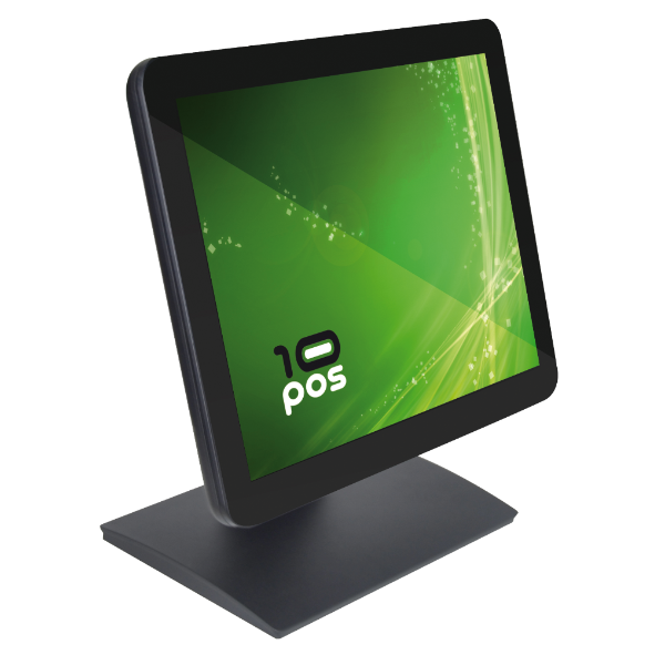 Monitor 10POS TS-17FV, LCD TFT, touchscreen, 17 inch, USB, VGA, HDMI, Negro