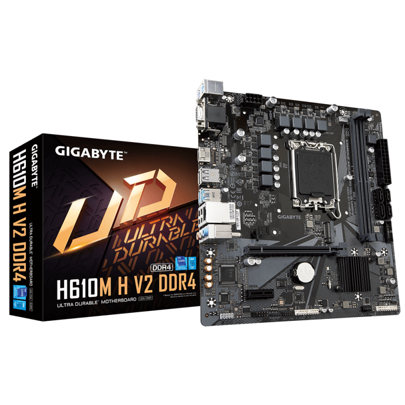 Placa de baza Gigabyte H610M H V2 LGA1700 DDR4