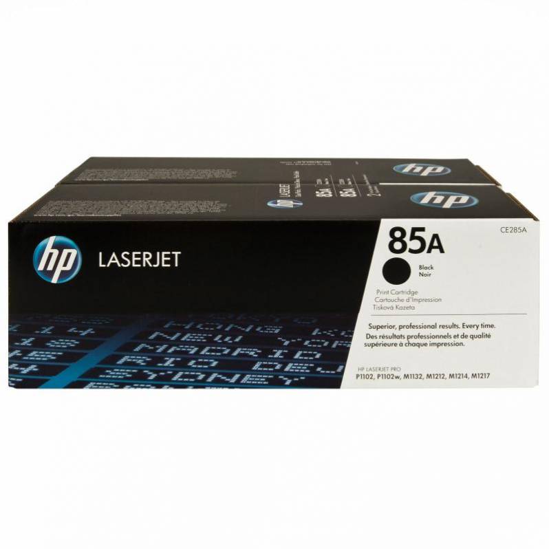 Cartus toner HP CE285AD negru, SET 2 bucati