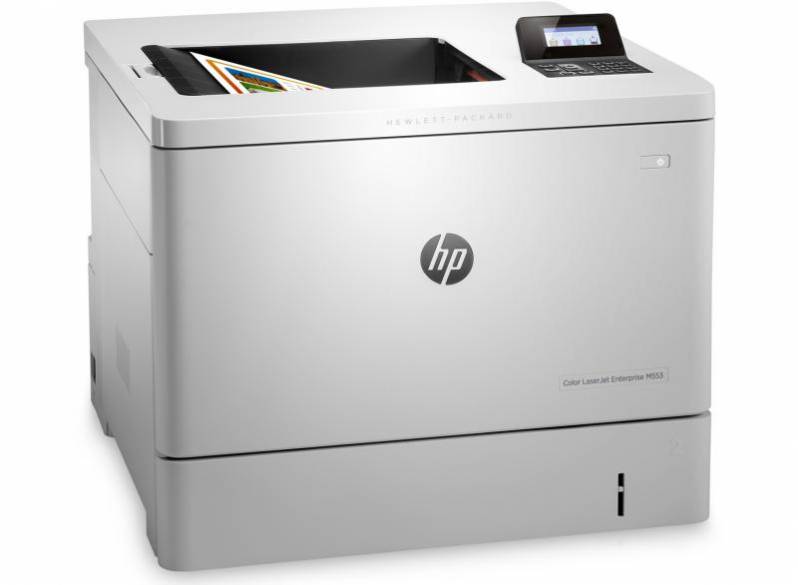 Imprimanta laser color HP LaserJet Enterprise M553dn, A4