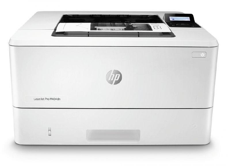 Imprimanta laser monocrom HP LaserJet Pro M404dn, Duplex, Retea, A4