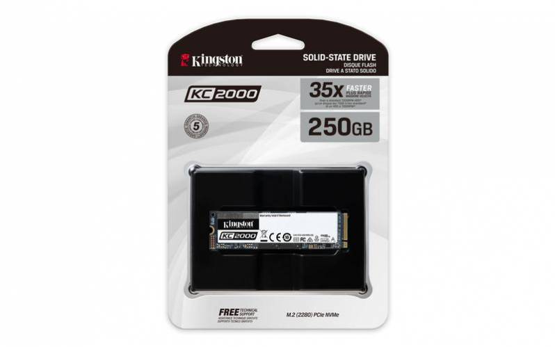 SSD Kingston KC2000, 250GB M.2