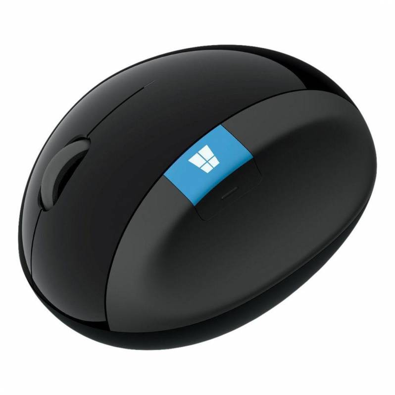 Mouse wireless Microsoft Sculpt, USB, Ergonomic, negru