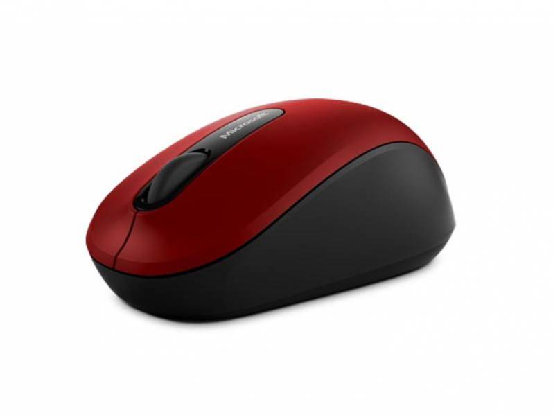 Mouse wireless Microsoft Mobile 3600, 1000 DPI, Bluetooth, rosu