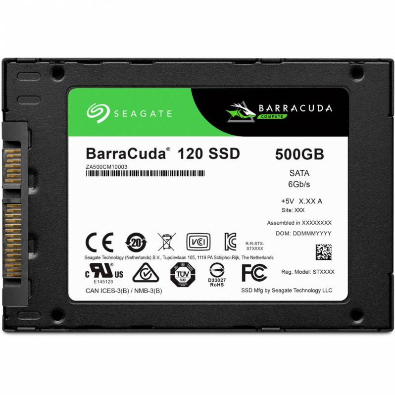 SSD Seagate BARRACUDA 120 500GB SATA