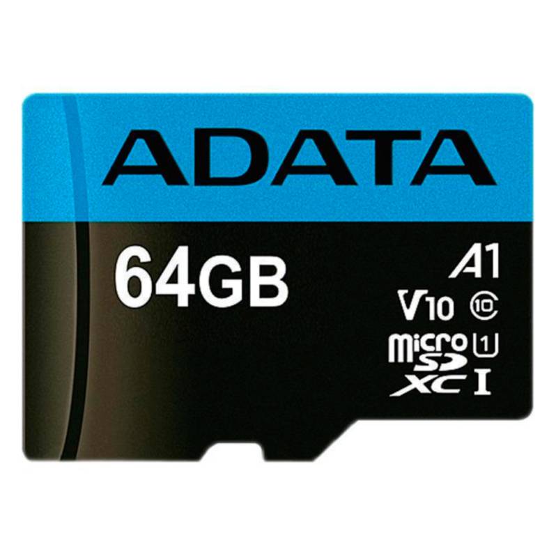 Card de memorie Adata Premier MicroSDXC/SDHC, 64GB, Class 10, cu adaptor