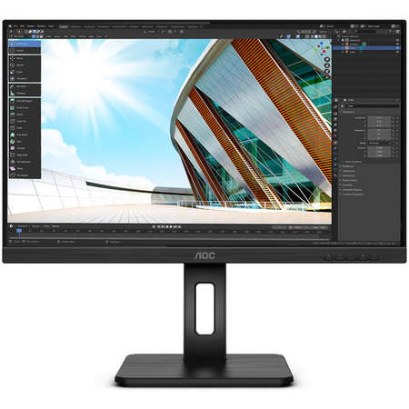 Monitor LED AOC U27P2 27 inch UHD IPS 4ms Black