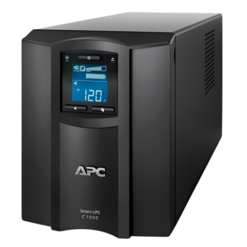 UPS APC Smart C, Line Interactive, 1000VA, SmartConnect, USB, serial, AVR, LCD