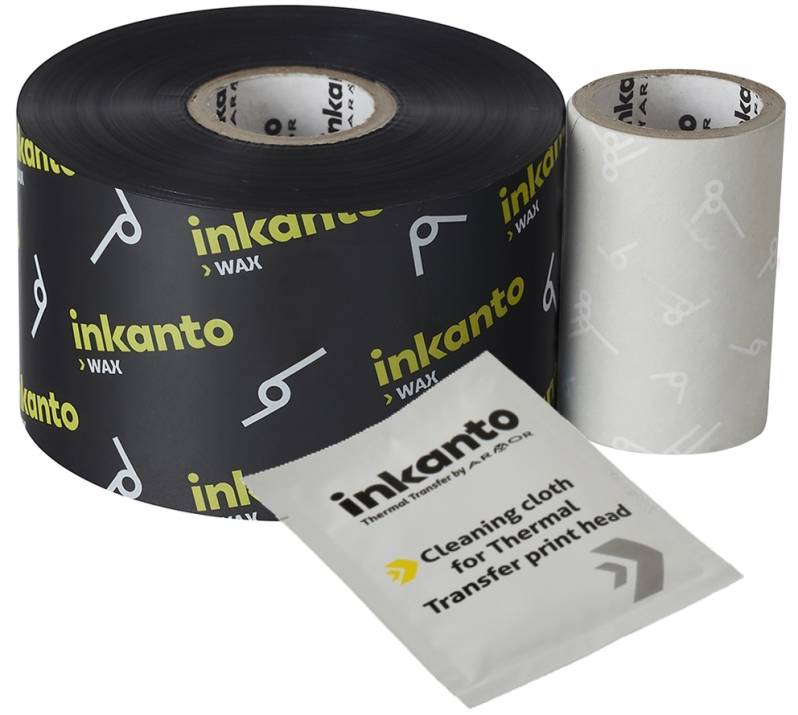 Ribbon ARMOR Inkanto AWR 1 80mm x 300m, black, OUT