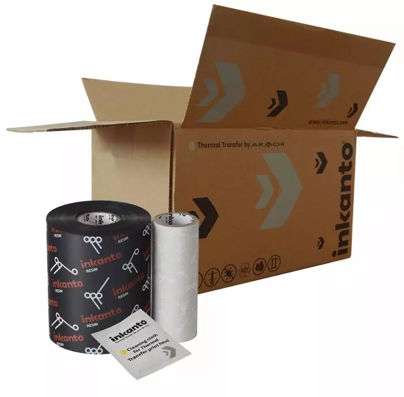 Ribon ARMOR Inkanto AXR 8 95mm x 300m, negru, OUT