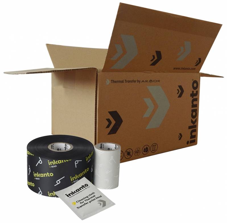 Ribon ARMOR Inkanto AWR 8 40mm x 450m, schwarz, OUT