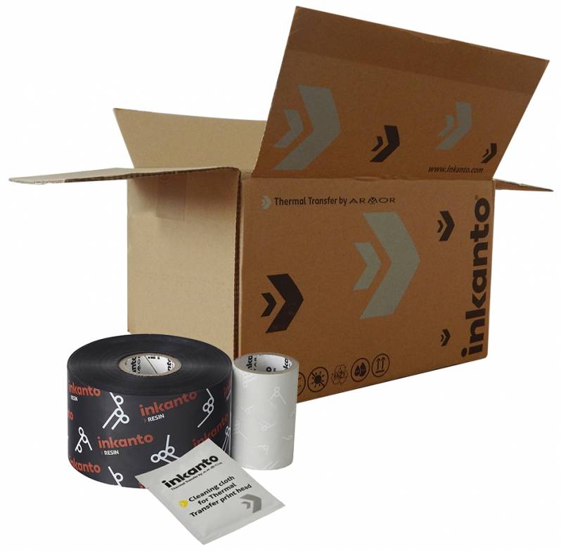 Ribon ARMOR Inkanto ATX 1 40mm x 300m, schwarz, IN