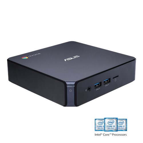 Mini PC ASUS Chromebox N3206U, Intel i-3, 4GB, negru