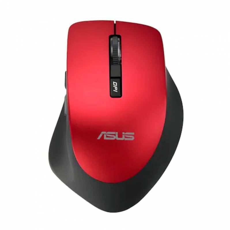 Mouse optic ASUS WT425, wireless, USB, rosu