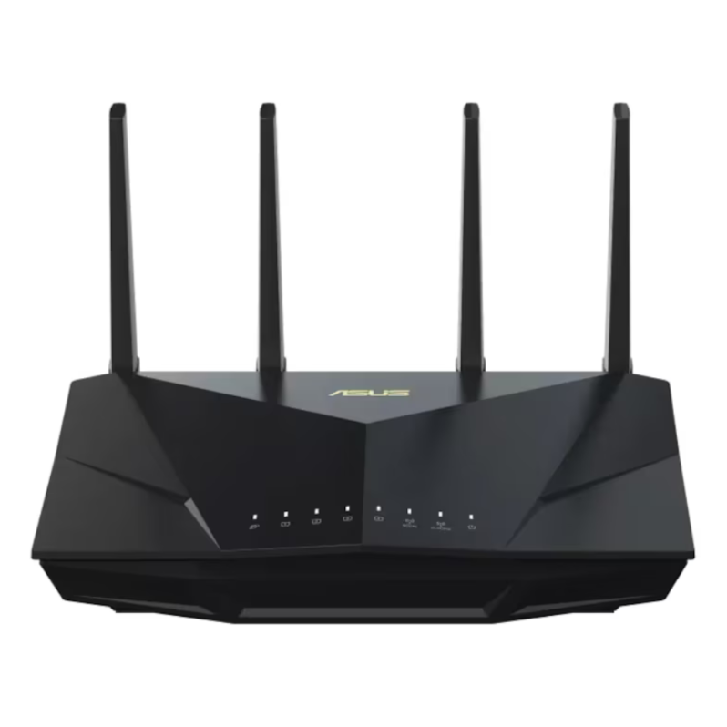 Router wireless Asus AX5400, dual band, WAN, LAN, USB, Wi-Fi 6, VPN, AiMesh, Parental Control