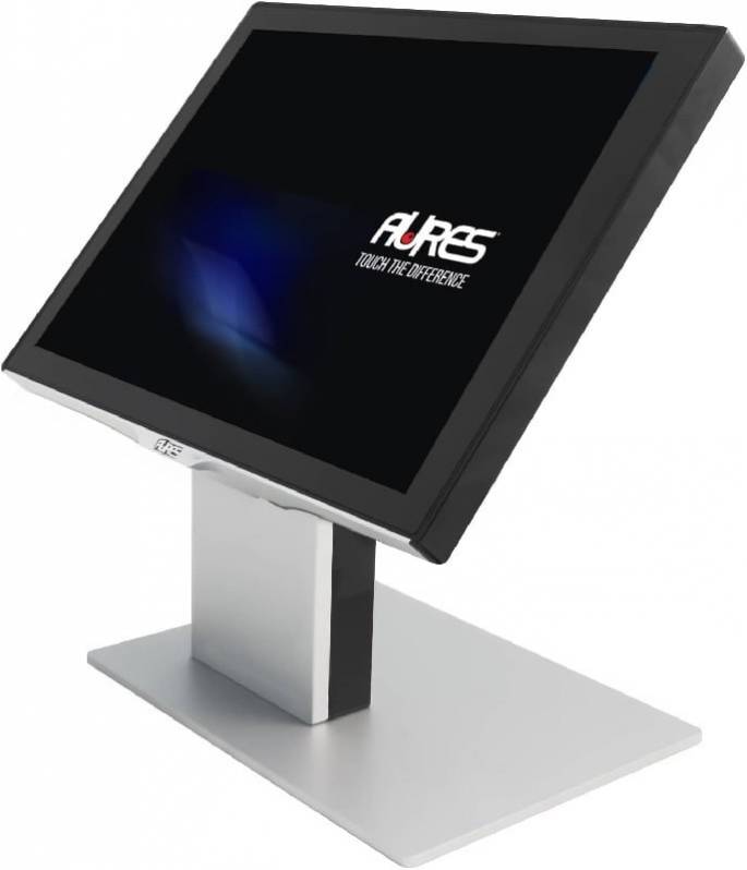 Sistem POS Aures Sango, 15", PCAP, i5, 4GB RAM, 64GB SSD, display client, Windows 10 IoT, negru