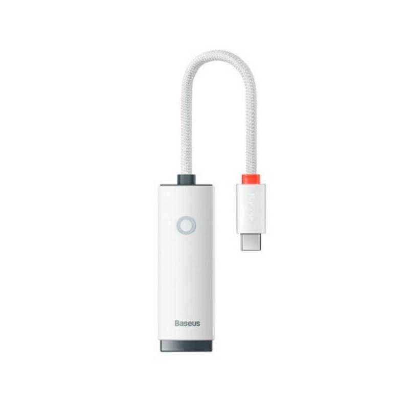 Adaptor retea Baseus Lite, USB-RJ45, alb