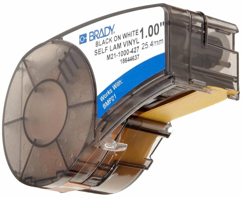 Banda continua vinil autolaminat Brady B-427, 25.40mm, 4.3m