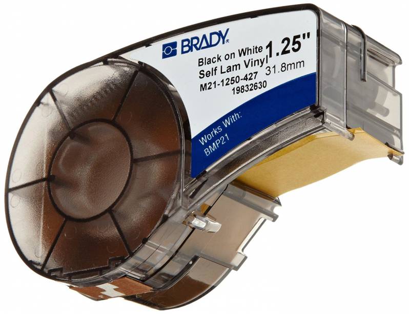 Banda continua vinil autolaminat Brady M21-1250-427, 30.48mm, 4.3m