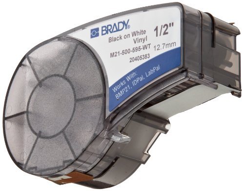 Banda continua vinil Brady M21-500-595-WT, 12.70mm, 6.4m