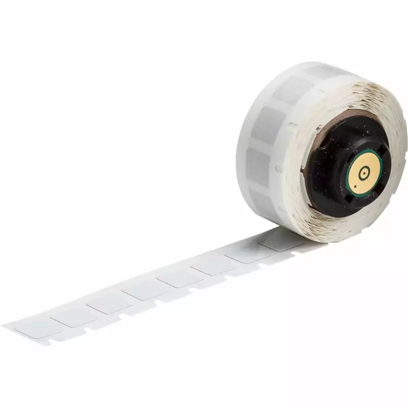 Banda de etichete Brady PTL-4-718, 10.16x10.16mm, 500 et./rola