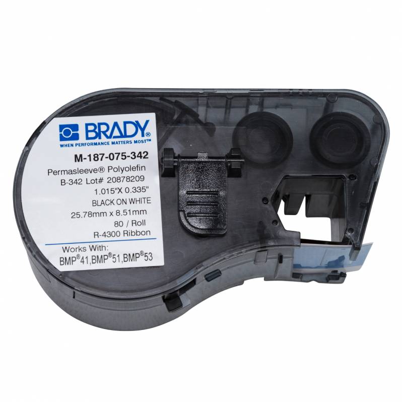 Tub termocontractibil Brady M-187-075-342, 19.05mm, 8.5mm