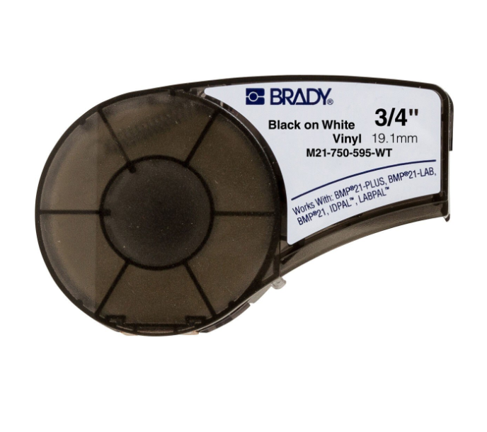 Banda continua vinil Brady M21-750-595-WT, 19.05mm, 6.4m