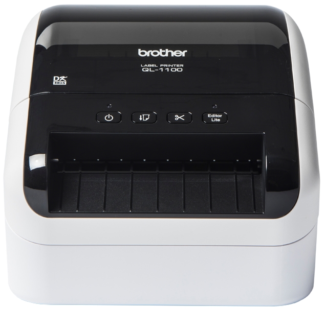 Imprimanta de etichete Brother QL-1100, 300DPI, auto-cutter