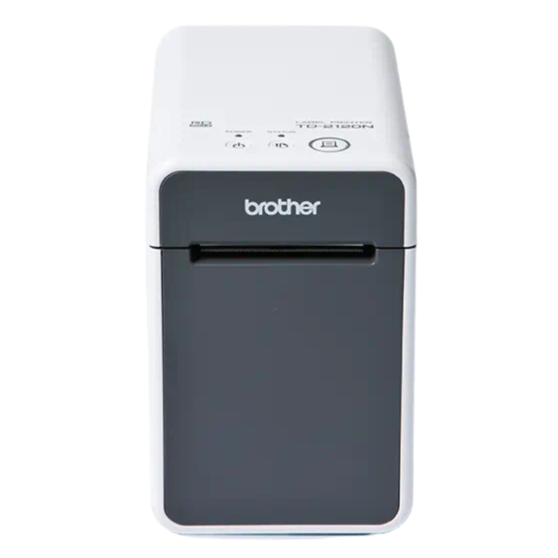 Imprimanta de etichete Brother TD-2120N, 203DPI, USB, Serial, Ethernet, bara de rupere