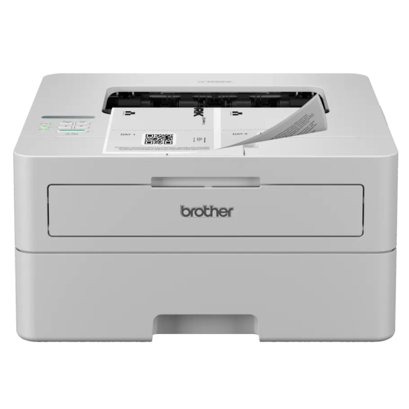Imprimanta laser monocrom Brother HL-B2180DW, LCD, USB, Ethernet, Wi-Fi, A4, fata-verso