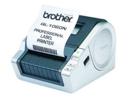 Imprimanta de etichete Brother QL-1060N, 300 DPI, auto-cutter