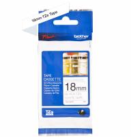 Bande continue non laminée Brother TZEN241, 18mm, 8m