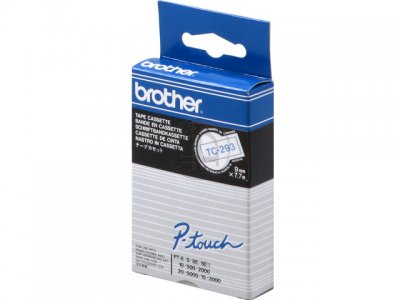 Banda continua laminata Brother TC293, 9mm, 5m