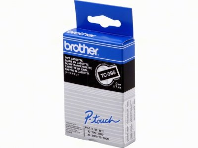 Banda continua laminata Brother TC395, 9mm, 5m