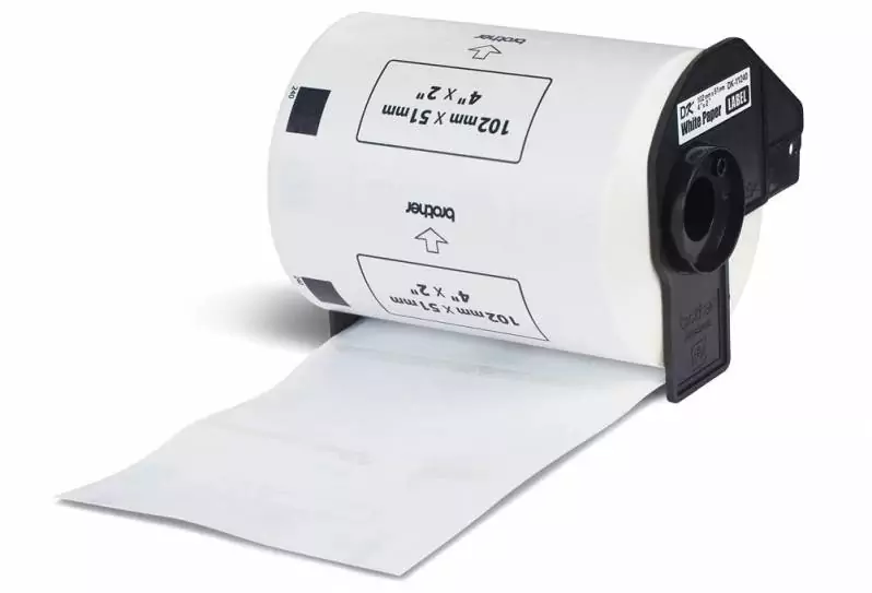 Banda de etichete Brother DK11240, 102x51mm, 600 et./rola