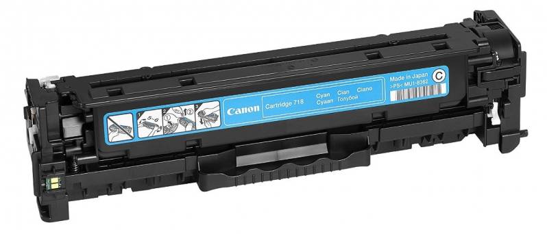 Cartus toner Canon CRG718B, cyan