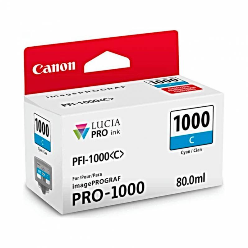 Cartus toner Canon PFI-1000 C, cyan