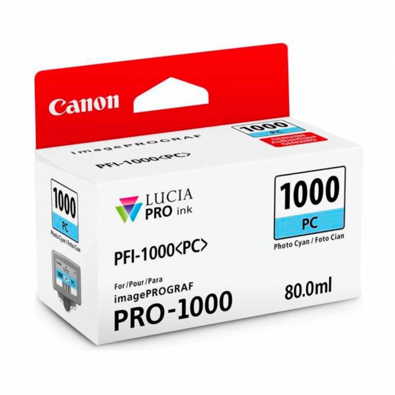 Cartus toner Canon PFI-1000 PC, cyan