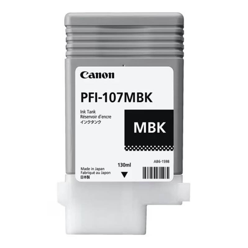 Cartus cerneala Canon PFI-107MBK, negru mat