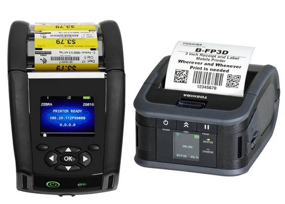 Portable/mobile label printers