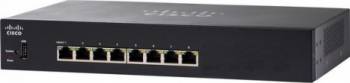 Switch Cisco SG250-08-K9-EU, 8 porturi Gigabit