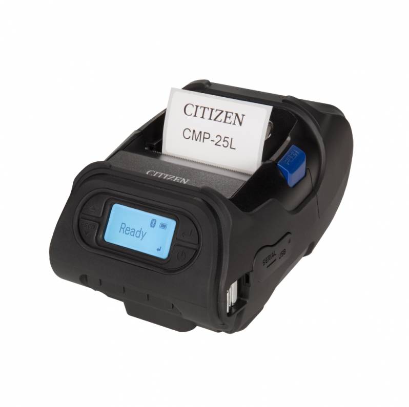 Imprimanta mobila de etichete Citizen CMP-25L, 203DPI