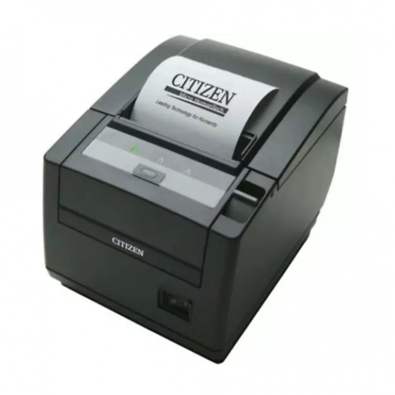 Imprimanta de etichete Citizen CT-S601IIR, neagra, cu cutter