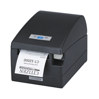 Citizen CT-S2000/L Thermoetikettendrucker, USB, RS232, 203 dpi, schwarz CTS2000RSEBKL