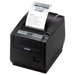 Imprimanta de bonuri Citizen CT-S601II, Bluetooth, cutter, neagra