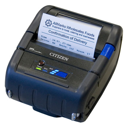 Imprimanta termica portabila Citizen CMP-20, Bluetooth, MSR