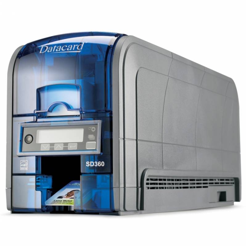 Imprimanta de carduri Datacard SD360, dual side, MSR, Ethernet