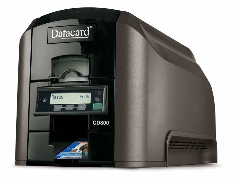 Imprimanta de carduri Datacard CD800, single side