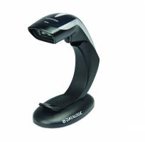 Lecteur de codes-barres Datalogic Heron HD3430, support, noir