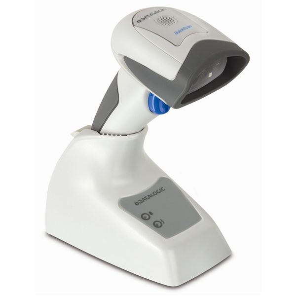 Cititor coduri de bare Datalogic QuickScan QM2430, 2D, cradle, alb